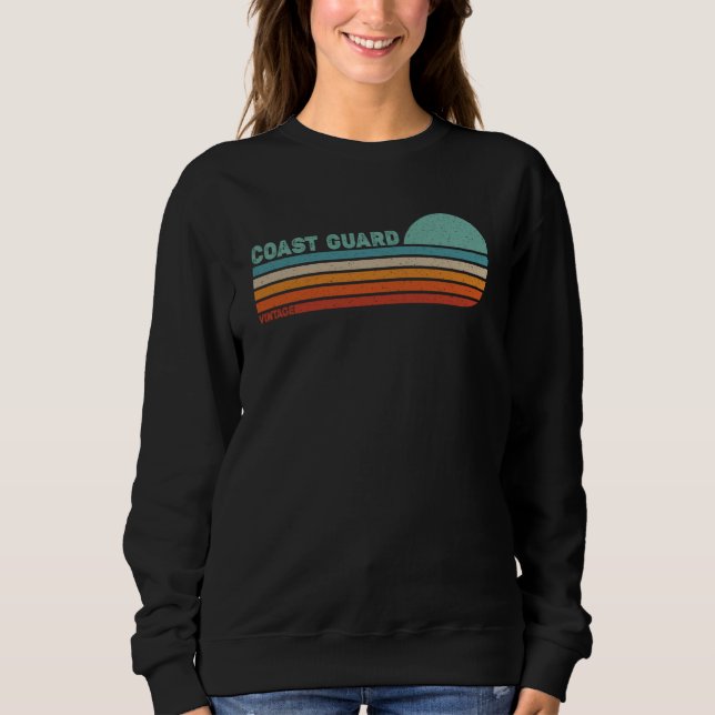 COAST GUARD Boat Careers Position Profession COAST Sweatshirt (Vorderseite)