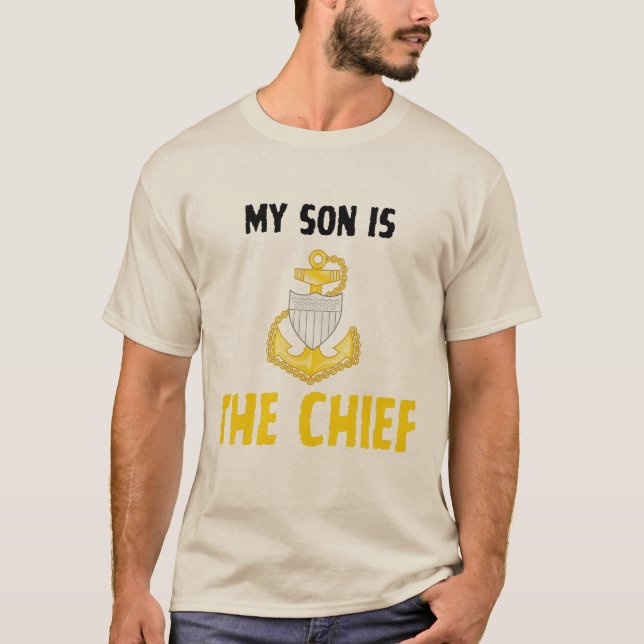 Coast Guard Chief Son T-Shirt (Vorderseite)