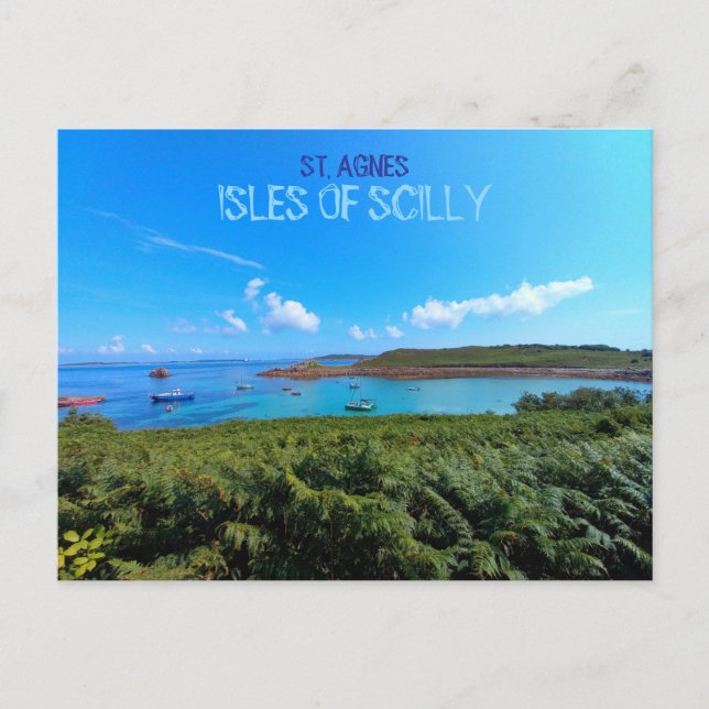 Coast of St. Agnes - Isles Of Scilly Postkarte (Vorderseite)
