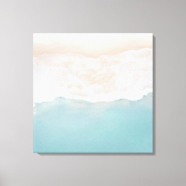 Coastal Beach Sand Set von 2 Canvas Print Leinwanddruck (Vorderseite)