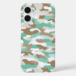 Coastal Camouflage iPhone 16 Hülle
