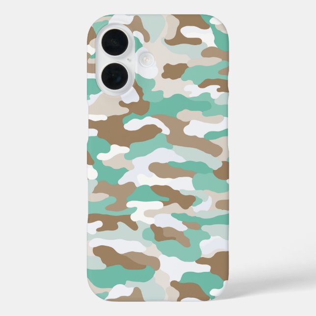 Coastal Camouflage Case-Mate iPhone Hülle (Rückseite)