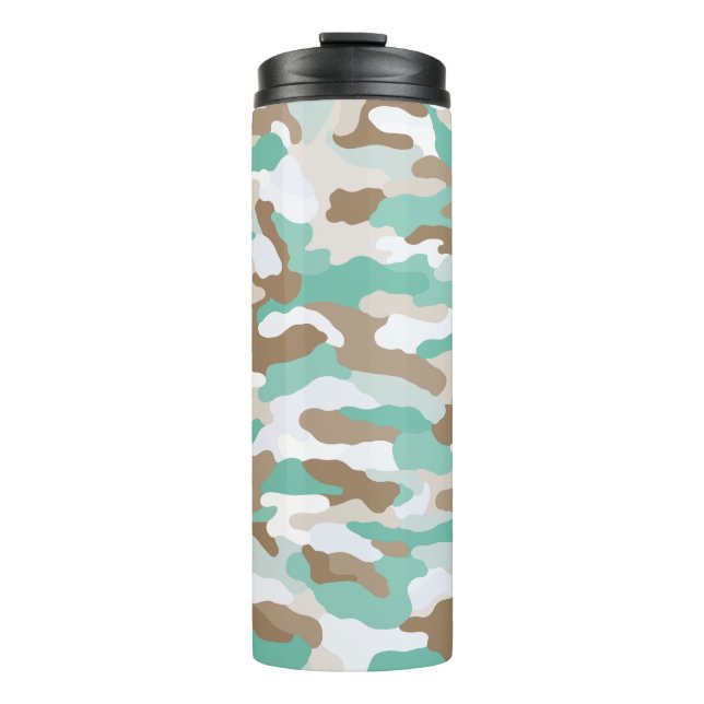 Coastal Camouflage Thermosbecher (Vorderseite)