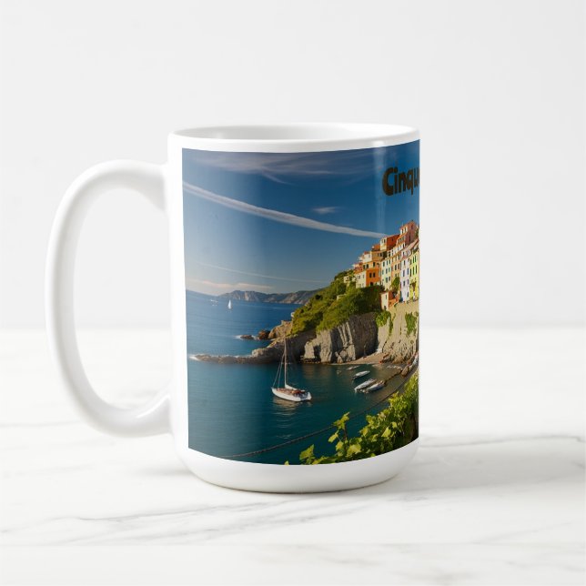 Coastal Charm Cinque Terre | Kaffeetasse (Links)