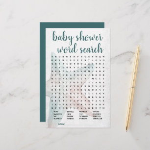 Coastal Chic   Aquamarine Starfish Word Search Gam