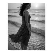 "Coastal Clarity — 2026 Solo Travel Calendar Art"