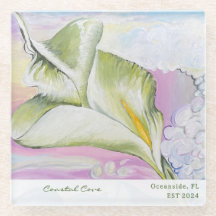 Coastal Cove Ocean Beach House Coaster