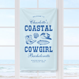 Coastal Cowgirl Junggesellinnen-Wochenende Banner