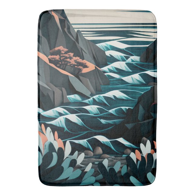 Coastal Energy Badematte (Vorderseite Vertikal)