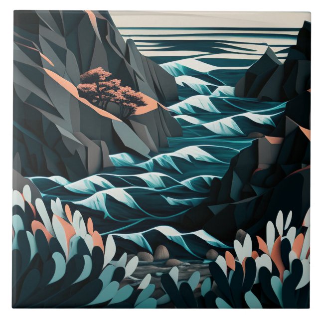 Coastal Energy Fliese (Vorderseite)
