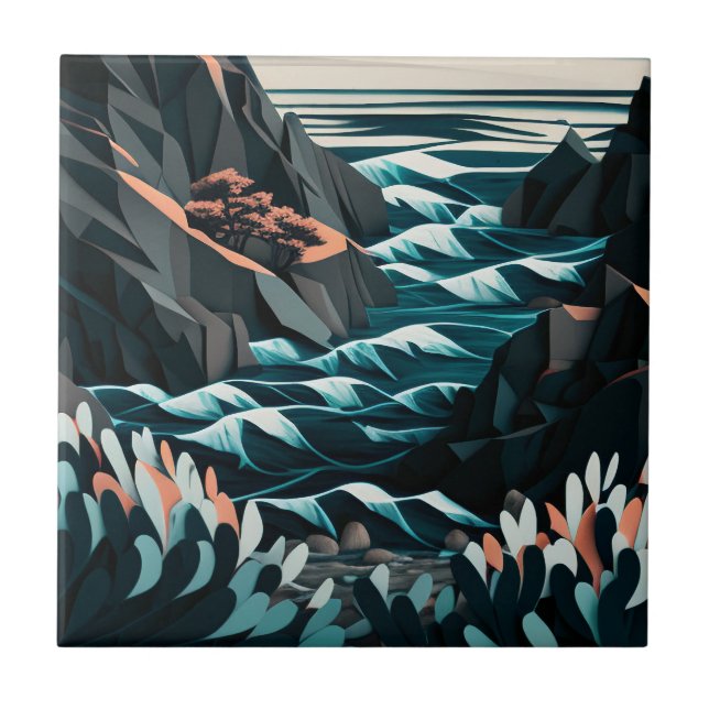 Coastal Energy Fliese (Vorderseite)