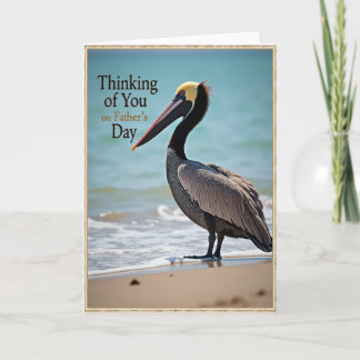 Coastal Fathers Day Bird Card Karte