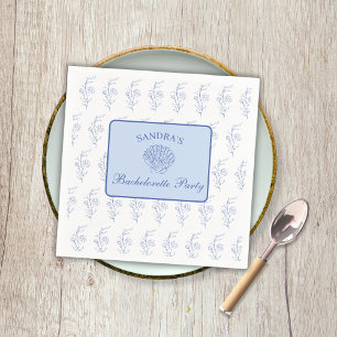 Coastal Grandma Strand Junggesellinnen-Wochenende Serviette