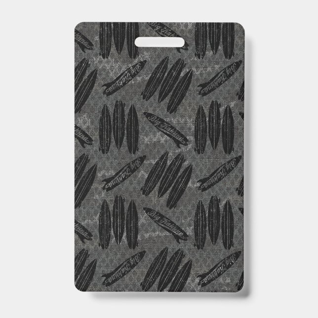 Coastal Home Decor Beach House Fabric Modern Ausweis (Vorderseite)