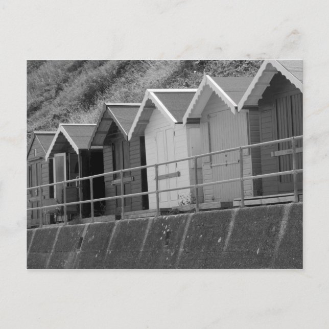 "Coastal Huts" Postkarte (Vorderseite)