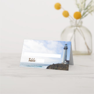 Coastal Lighthouse Hochzeiten Platzkarten