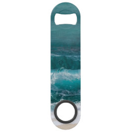Coastal Ocean Wave Nautical Photo Bottle Opener Speed Flaschenöffner