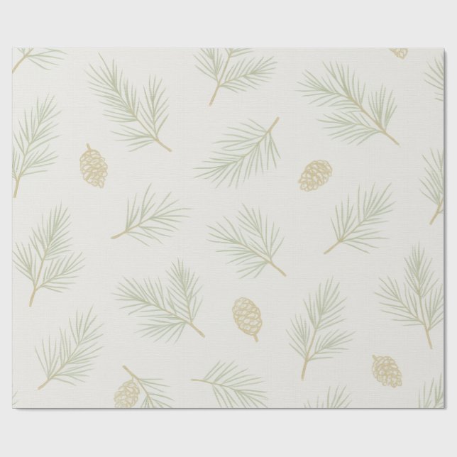 Coastal Pines Geschenkpapier (Flach)