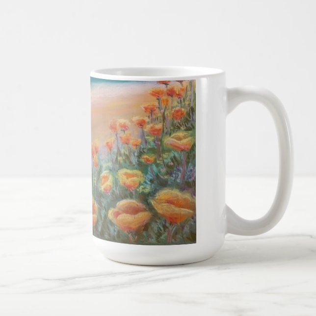 Coastal Poppies Coffee Tasse (Rechts)