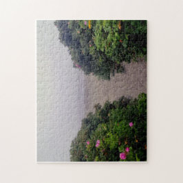 Coastal Roses Leading to the Shore Puzzle