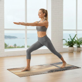 Coastal Serenity Lighthouse Yoga Mat Yogamatte