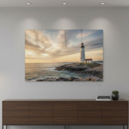 Coastal Serenity – Premium Acrylic Wall Art Acryl Wandkunst