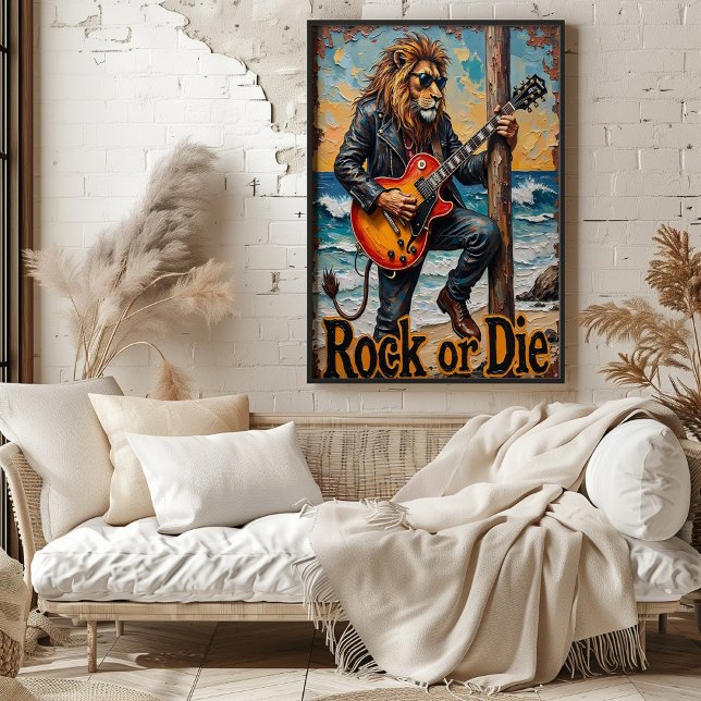 Coastal Shred: Löwenwahnhymne Poster (Von Creator hochgeladen)