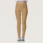 Coastal Sisal Texture Leggings<br><div class="desc">Immerse your designs in the warmth and authenticity of this seamless sisal weave pattern. Inspired by the raw beauty of natural fibers, this high-resolution texture captures the intricate braiding and tactile appeal of sisal with exceptional clarity. Each rope-like strand is rendered in rich, golden-beige tones with subtle variations in color...</div>