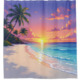 Coastal Stillness - Duschvorhang