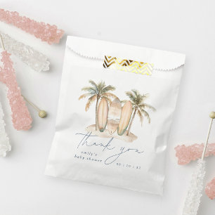 Coastal Surf Baby Dusche Vielen Dank Geschenktütchen