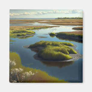 Coastal Tranquility Magnet