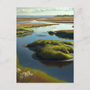 Coastal Tranquility Postkarte