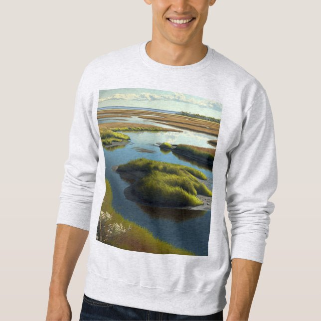 Coastal Tranquility Sweatshirt (Vorderseite)