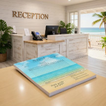Coastal Vacation Property Receipt Pad