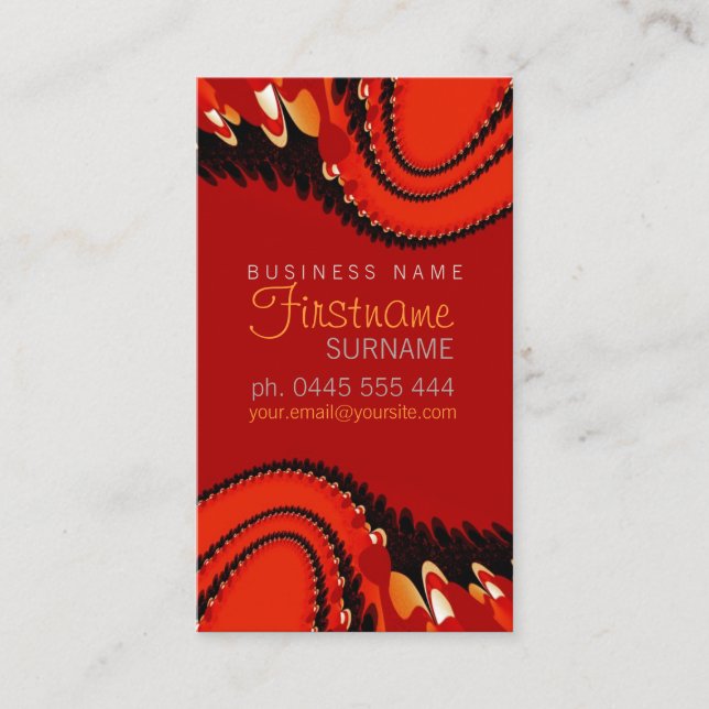 CoastaLines Business Card Visitenkarte (Vorderseite)