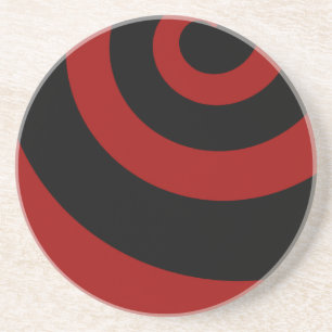 Coaster 4.25", Sandstone Top, Cork Bottom, Custom Untersetzer
