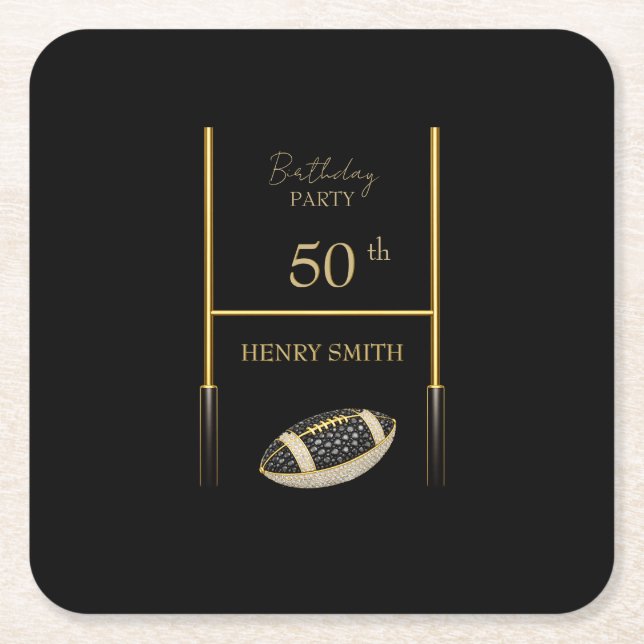 Coaster Rechteckiger Pappuntersetzer (Vorderseite)