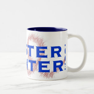 CoasterCounter.com-Tasse Zweifarbige Tasse