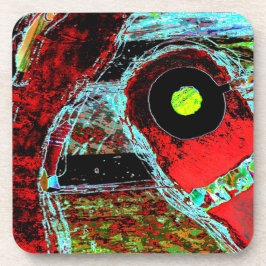 CoasterFrequency - Serpent Abstract Hartplastik  Getränkeuntersetzer