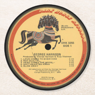 Coasters - George Harrison Runder Pappuntersetzer