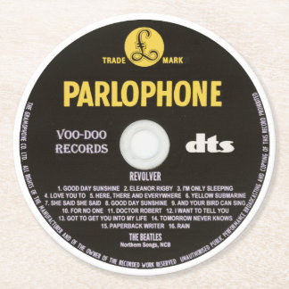 Coasters - Revolver Runder Pappuntersetzer