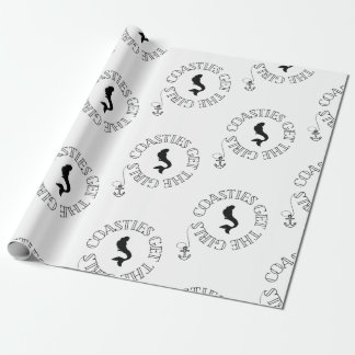 Coasties holen die Mädchen zum Wrapping Paper Geschenkpapier