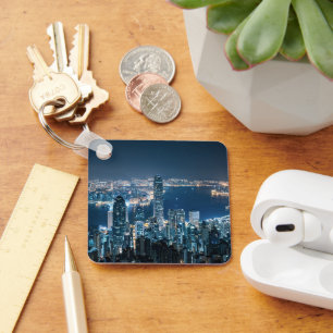 Coastline   Hong Kong Island, Asia Schlüsselanhänger