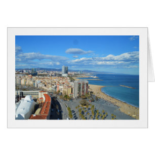Coastline of Barcelona