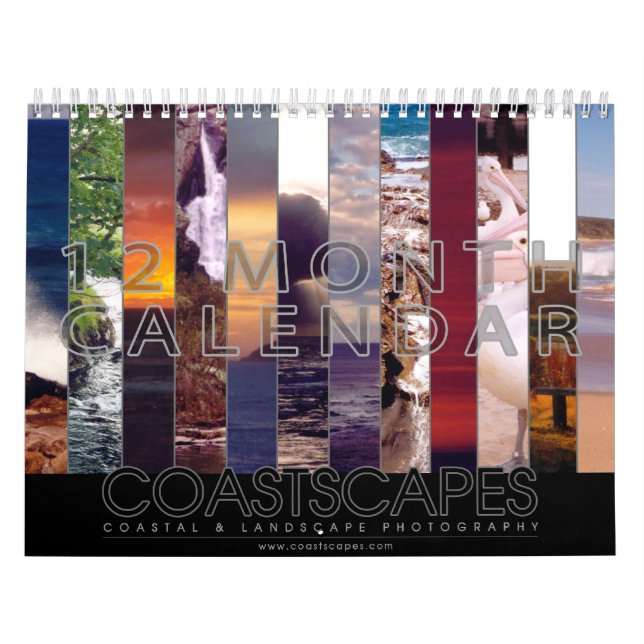 Coastscapes Australien 12 Monats-Foto-Kalender Kalender (Titelbild)