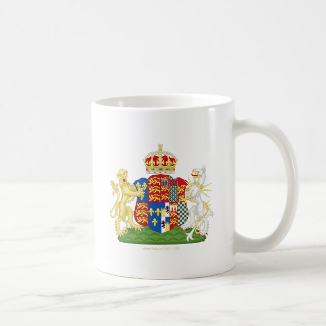 Coat of Arms Anne Boleyn Tasse (Rechts)
