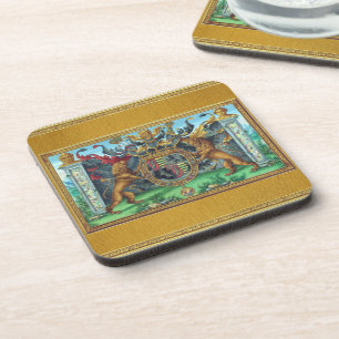 Coat of Arms Beverage Coaster Getränkeuntersetzer