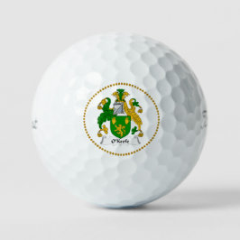 Coat of Arms Golf Balls der Familie O'Keefe Golfball