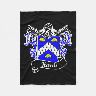 Coat of Arms Nachname Nachname Familienwappen Fleecedecke