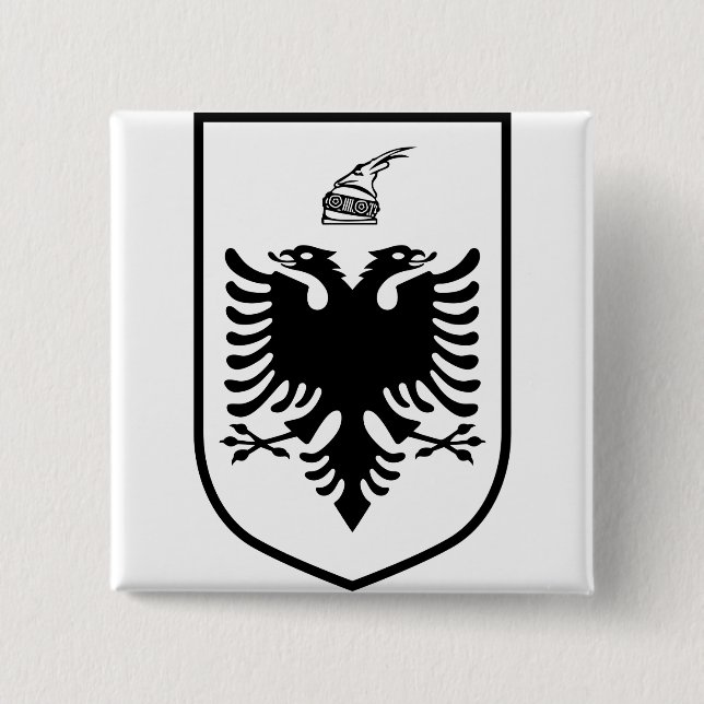 Coat of arms of Albania  Button (Vorderseite)